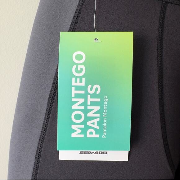 Sea-Doo Montego Pants Men’s Black Grey 3mm Neoprene fitted durable UV protect S - Picture 9 of 16